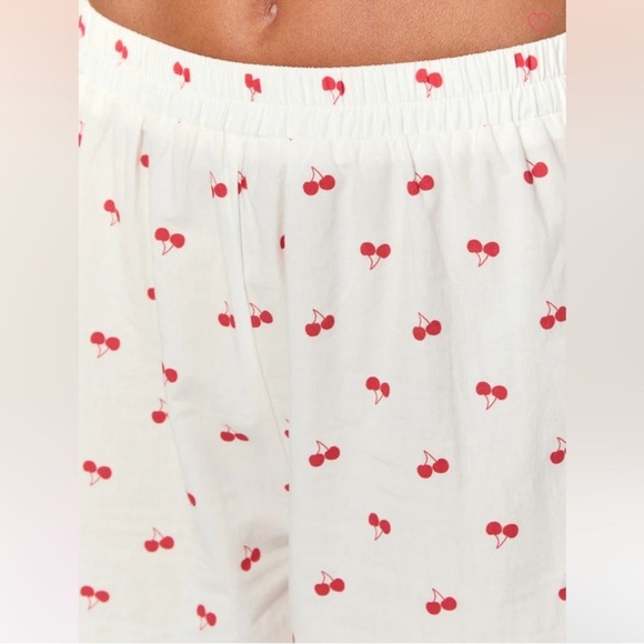 Beginning Boutique Cherry print pajamas - Picture 3 of 5